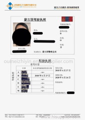 Driving License Translation in Qingdao Shandong China