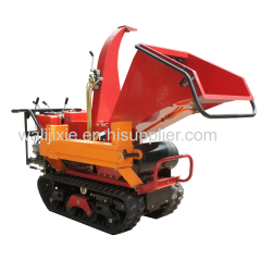 WALI Mini crawler type wood shredder with diesel engine