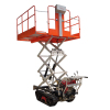 Mini crawler type self propelled type garden transporter work platform