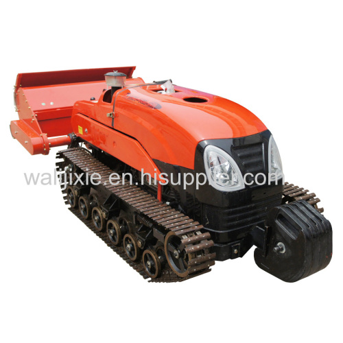 WALI Mini crawler type remote control multifunction tractor 