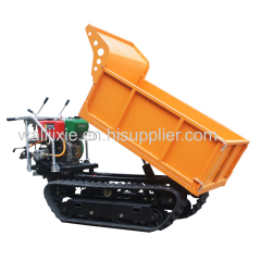 palm garden mini crawler type hydraulic dump tractor