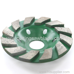 Electroplated Diamond Cup Grinding Wheel For Stone Polishing And Grinding Wheel