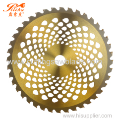 Grass Cutter Blade Tungsten Carbide Saw Blade For Grass Trimming Good Wooking Balance Smooth Cutting Low Noise