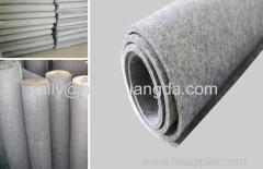 industrial virous style grey wool felt