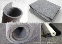 industrial virous style grey wool felt 100% Wool
