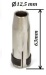 GAS NOZZLE Conical MB-24 Brass