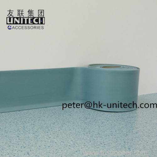 4inch flexible pvc vinyl skirting board roll