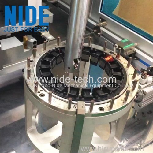 Large BLDC stator coil winding machine needle winder for water pump motor