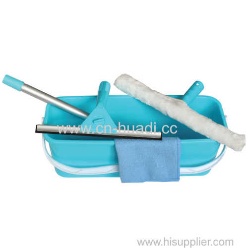 Window wiper cleaner and bucket set