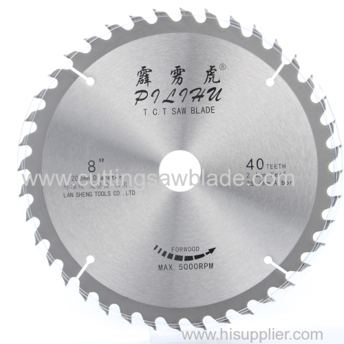 Wooden Cutting Tools Carbide Steel Saw Blade Wood Saw Blade 8Inch