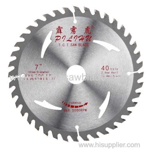 High Performance 7 Inch Tungsten Carbide Tip Wood Cut Saw Blade