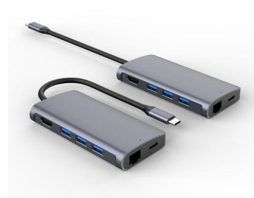 USB Type C 3.1 Hub Multi Function 4K Docking For Macbook Pro