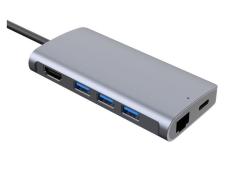 iPad PRO Hub USB C Hub for USB Type-C to 4K HDMI Adapter USB SD/TF Card Reader Thunderbolt 3 Adapter