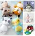 Christmas wool felt handmade DIY Custom Fluffy ball cartoon new year festival hanging pendant children hair pendant acc