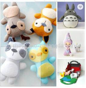 Hangmade cute wool felt toys