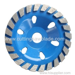 Concrete and Stone Polishing Manufacturer Continuous Diamond Cup Grinding Wheel