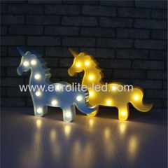 Led Plastic Animal Lovely Christmas Party Decoration Night Light