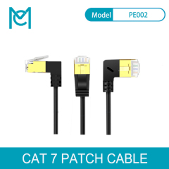 MC CAT 6A Elbow SLIM Patch Cable