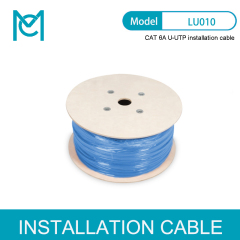 Professional Cat.6A U/UTP installation cable LSZH