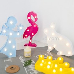 Led Plastic Flamingo Loveiy Party Kids Decoration Night Light