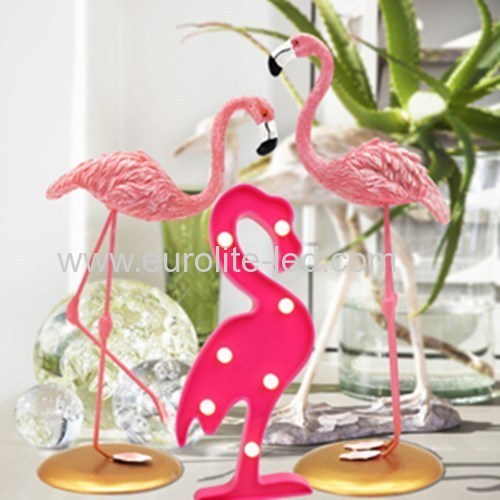 Led Plastic Flamingo Loveiy Party Kids Decoration Night Light
