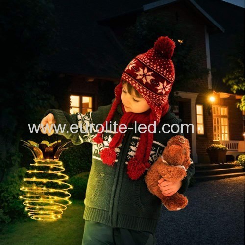 Led Pineapple Solar Power 2 Packages Holiday Party Kids Decoration Light