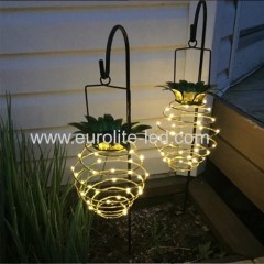 Led Pineapple Solar Power 2 Packages Holiday Party Kids Decoration Light