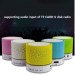 Led Crackle Wireless Bluetooth Speaker Portable Subwoofer Gift Night Light