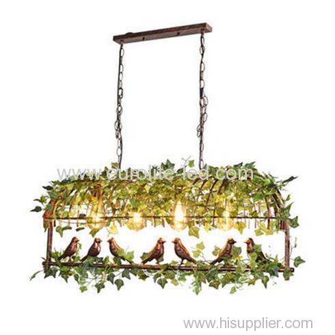 euroliteLED Single Head Bronze Traditional Birdcage Pendant Lighting Creative Chandelier Vintage Loft Metal Ceiling Lamp