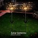 Led Solar Powered Firework Explode Holiday Courtyard Decoration Pin Lamp