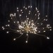 Led Solar Powered Firework Explode Holiday Courtyard Decoration Pin Lamp