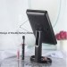 Led Cosmetic Mirror 16 LED Touch Storage Desktop Rotation Mirror Light