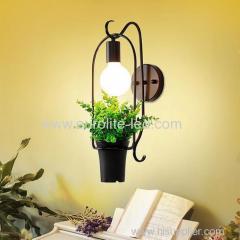 euroliteLED Creative Potted Green Plant Wall Lamp LED Wall Lamp E27 Stylish and Refined