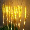 Led Solar Powered Wheat Spike Outdoor Waterproof Decoration Garden Street Light