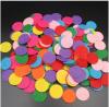 Non-Woven Felt Fabric Eco-friendly Round Felt Patch for DIY Handcraft Kids Gift Doll Hair Clip Sewing Fabric Supplies