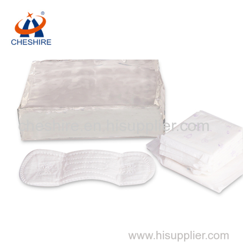 Cheshire hygienic sanitary napkin/diapers using hot melt glue