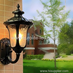 euroliteLED Black Retro European Outdoor Wall lamp Aluminum Waterproof Anti-Rust Wall lamp Corridor Light Model A Small