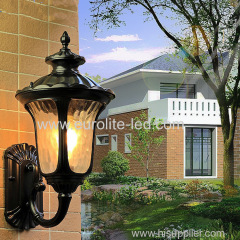 euroliteLED Black Retro European Outdoor Wall lamp Aluminum Waterproof Anti-Rust Wall lamp Corridor Light Model A Small