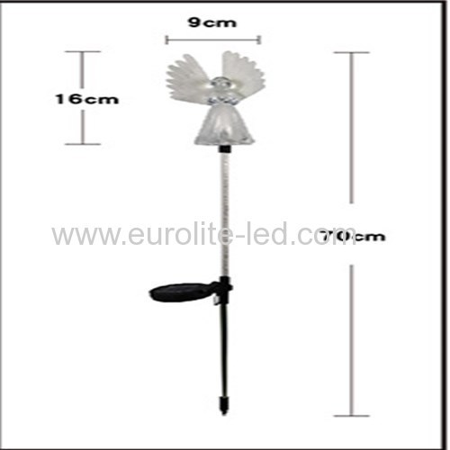 Led Solar Powered Angel Outdoor Plug Street Garden Decoration Light