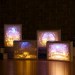 Led Paper Carving Romantic Frame Soft Holiday Room Decoration Light Night