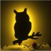 Led Acrylic Silhouette Cute Interesting Animals Room Table Decoration Night Light