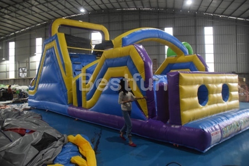 Kids obstacle course equipment inflatable sport games