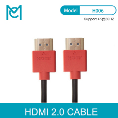 MC Gold Plated Plug Male-Male HDMI Cable 2.0 Version 4K*2K@60HZ 3D For PS3HDTV