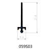 5.9mm Polyamide Insulating Profiles for Thermally Insulated Aluminum Windows & Doors