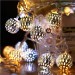 Led Hollow Out Morocco Ball Romantic 8 Modes Holiday Room Decoration Night Light