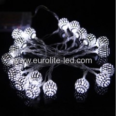 Led Hollow Out Morocco Ball Romantic 8 Modes Holiday Room Decoration Night Light