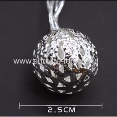 Led Hollow Out Morocco Ball Romantic 8 Modes Holiday Room Decoration Night Light