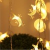 Led Moon Star String Battery Cute Holiday Room Garden Decoration Night Light