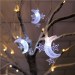 Led Moon Star String Battery Cute Holiday Room Garden Decoration Night Light