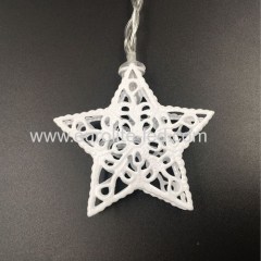 Led Hollow Star Iron String Battery Cute Holiday Room Garden Decoration Night Light